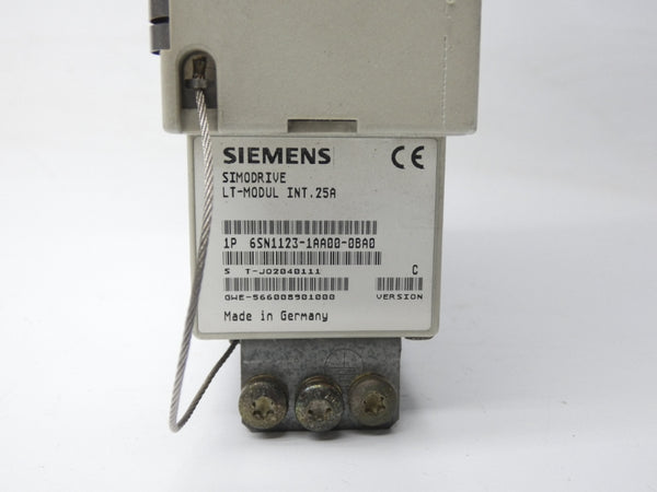 SIEMENS 6SN1123-1AA00-0BA0 VER. C 25A UNMP