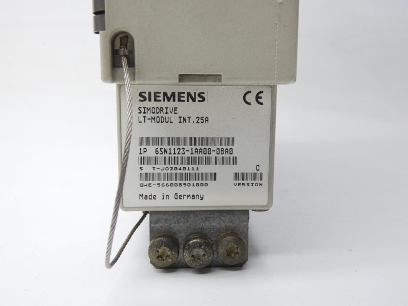 SIEMENS 6SN1123-1AA00-0BA0 VER. C 25A UNMP