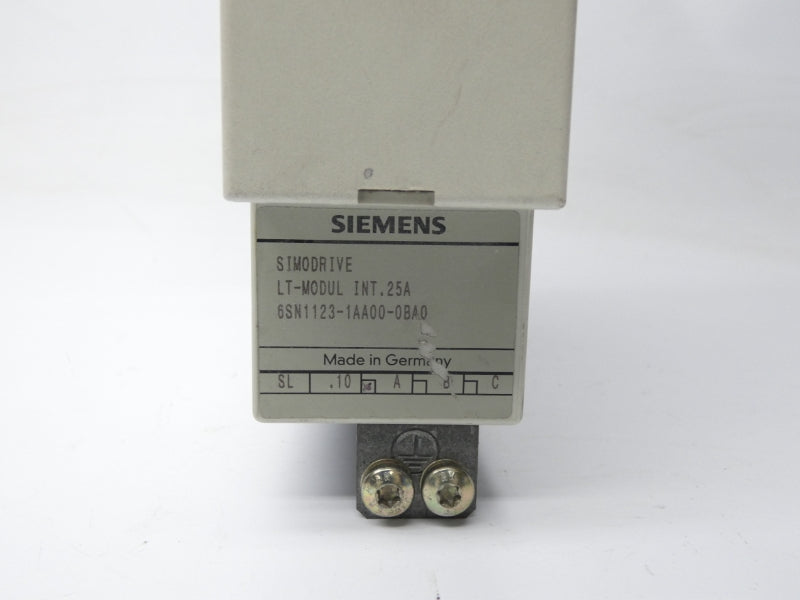 SIEMENS 6SN1123-1AA00-0BA0 VER. A 25A UNMP