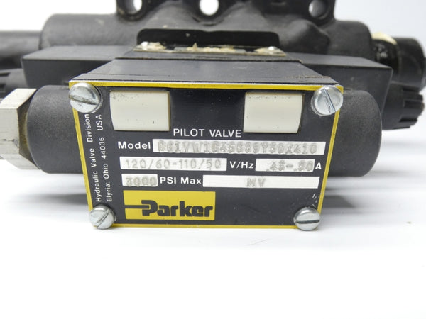 PARKER D61VW1G45689Y50X410 120/110V .43-.50A 3000PSI UNMP