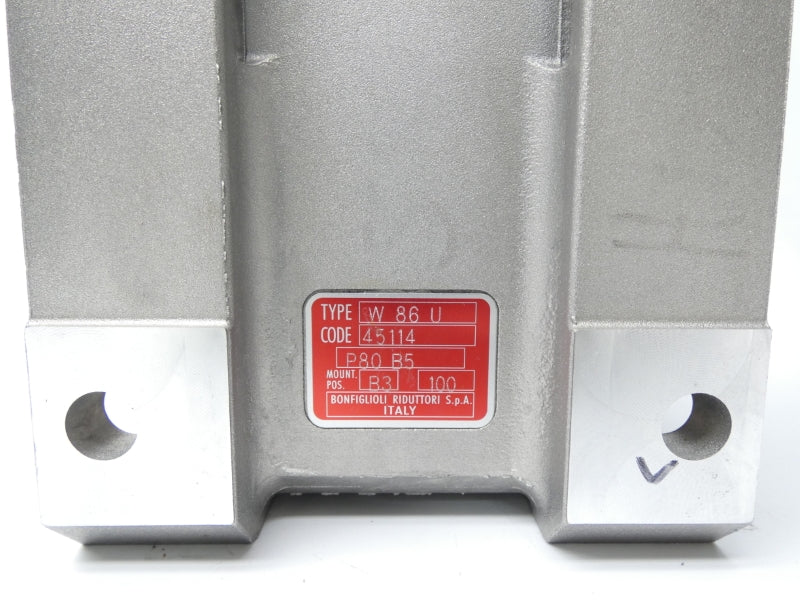 BONFIGLIOLI W86-U-P80-B5 NSNP