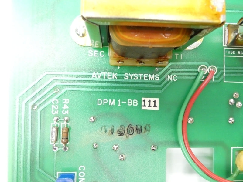 AVTEK SYSTEMS DPM1-BB111 UNMP