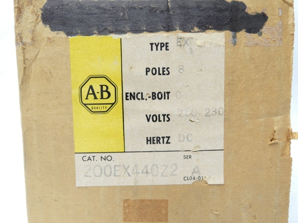 ALLEN BRADLEY 200-EX440Z2 SER. A 230-250V 10A NSMP