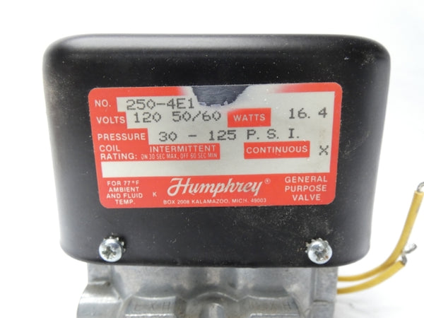 HUMPHREY 250-4E1 120V 30-125PSI NSMP