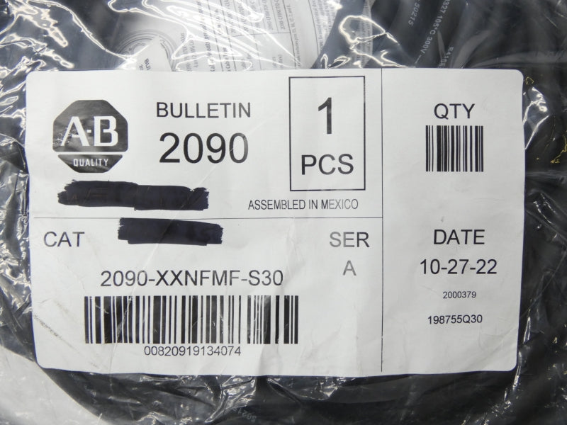 ALLEN BRADLEY 2090-XXNFMF-S30 SER. A NSMP