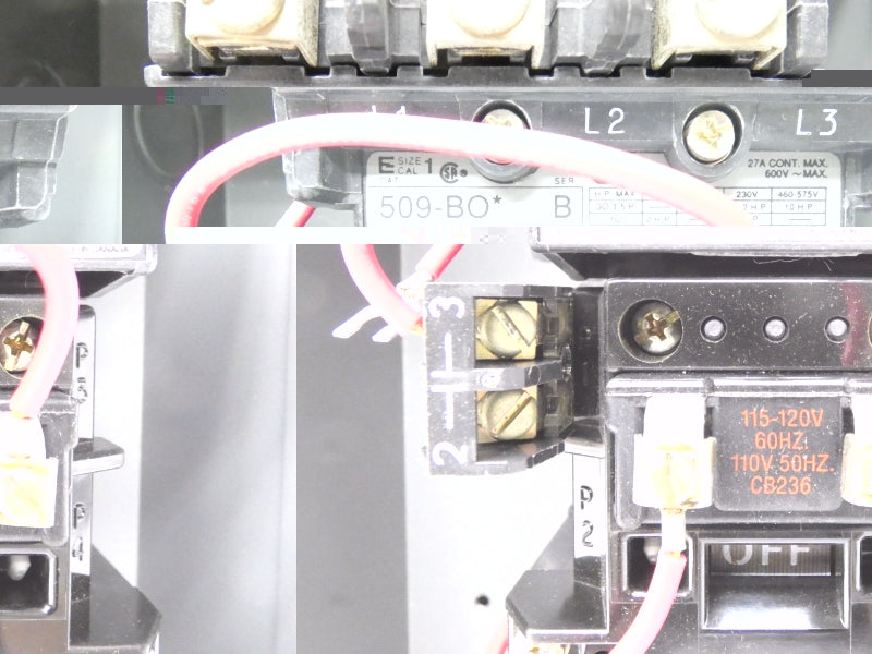 ALLEN BRADLEY 509-BAB SER. B 110/115V NSNP