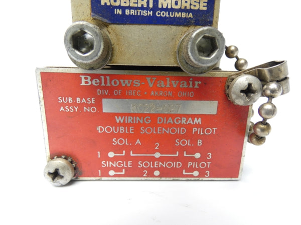 BELLOWS-VALVAIR K022-097 (AS PICTURED) UNMP