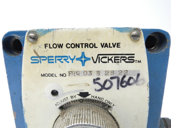 VICKERS FRG03B2822 (NO KEY) UNMP