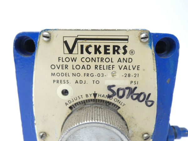 VICKERS FRG-03-C-28-21 (NO KEY) UNMP