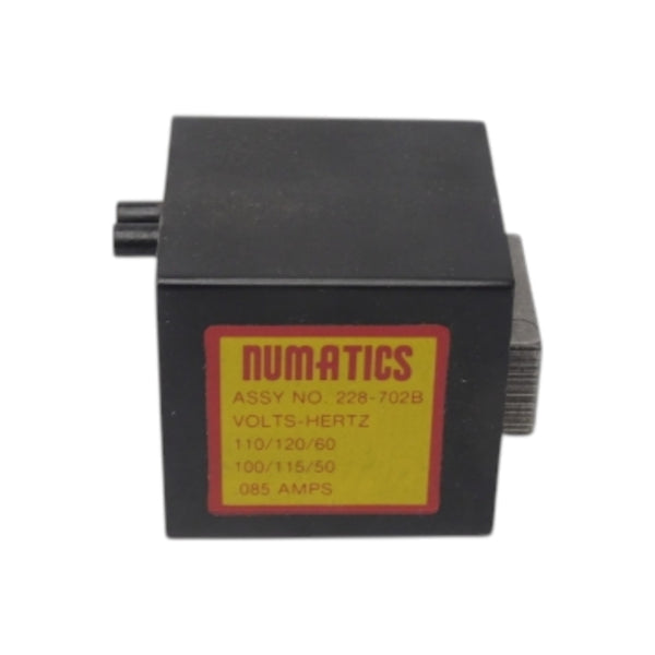 NUMATICS 228-702B 110/120V .085A UNMP