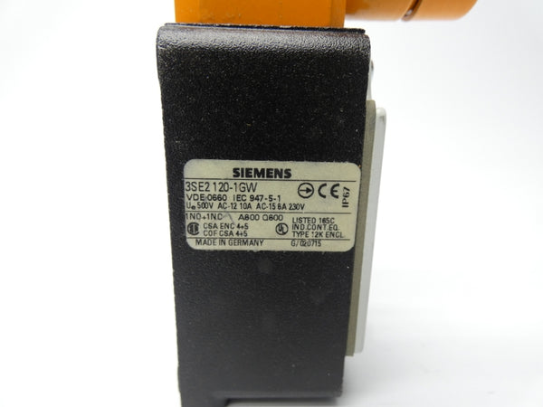 SIEMENS 3SE2120-1GW 500V 10A NSMP