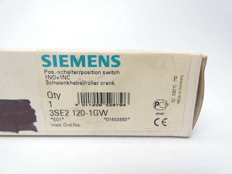 SIEMENS 3SE2120-1GW 500V 10A NSMP