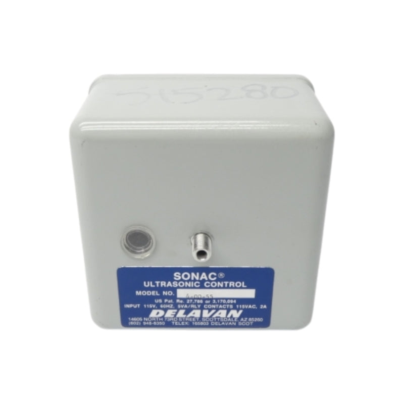 DELAVAN 4-00-55 115VAC 2A UNMP