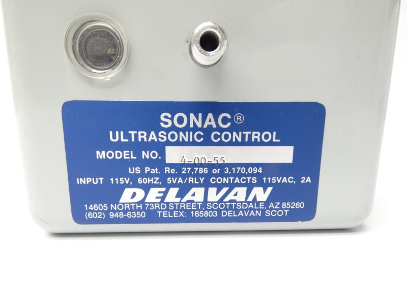 DELAVAN 4-00-55 115VAC 2A UNMP