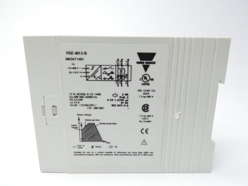 CARLO GAVAZZI RSE4812-B 480V 12A NSMP