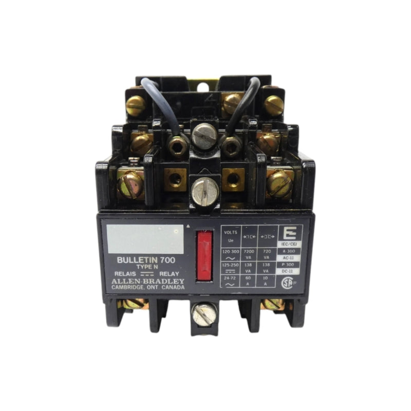 ALLEN BRADLEY 700DC-NM400 SER. B 115/125V NSNP