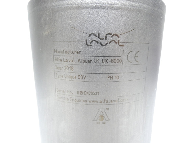 ALFA LAVAL SSV PN10 (AS PICTURED) NSMP