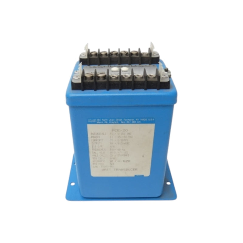 RIS PCE-20-P1-E0-C5-XA-F60-W0-Z1-A2 85-150VAC 0-5A UNMP