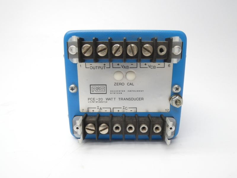 RIS PCE-20-P1-E0-C5-XA-F60-W0-Z1-A2 85-150VAC 0-5A UNMP