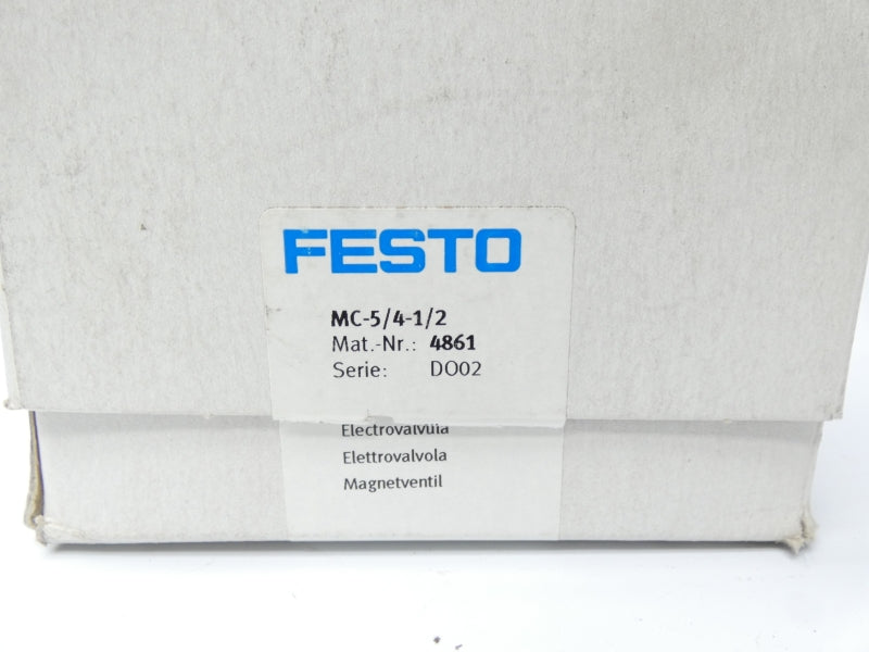 FESTO MC-5/4-1/2 4861 (AS PICTURED) NSMP