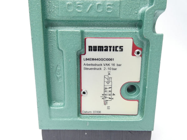 NUMATICS L84EM44GGCI0061 24VDC NSNP