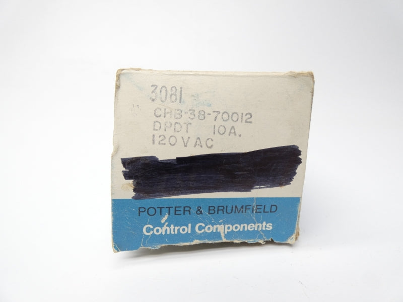 POTTER & BRUMFIELD CHB-38-70012 120VAC 10A NSMP