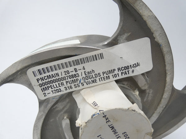 GOULDS PUMP RC00143A2-1203 316SS5 1" 7" NSNP