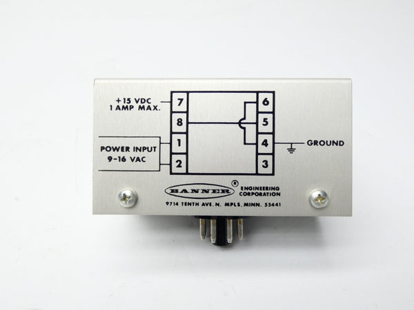 BANNER ENGINEERING PS15-1 9-16VAC NSNP