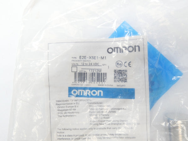 OMRON E2E-X5E1-M1 12-24VDC NSMP