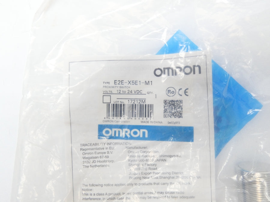 OMRON E2E-X5E1-M1 12-24VDC NSMP