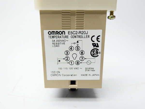 OMRON E5C2-R20J 100-120VAC 3A 0-400C NSNP