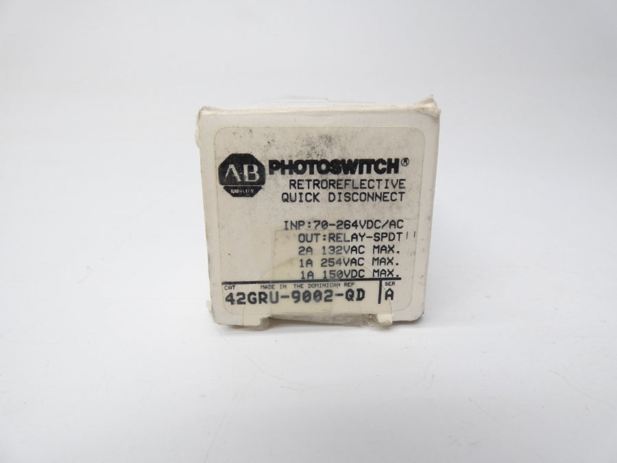 ALLEN BRADLEY 42GRU-9002-QD SER. A 70-264VDC 2A (GY/BL) NSMP