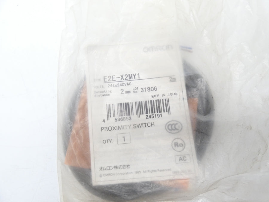 OMRON E2E-X2MY1 24-240VAC 2M NSMP