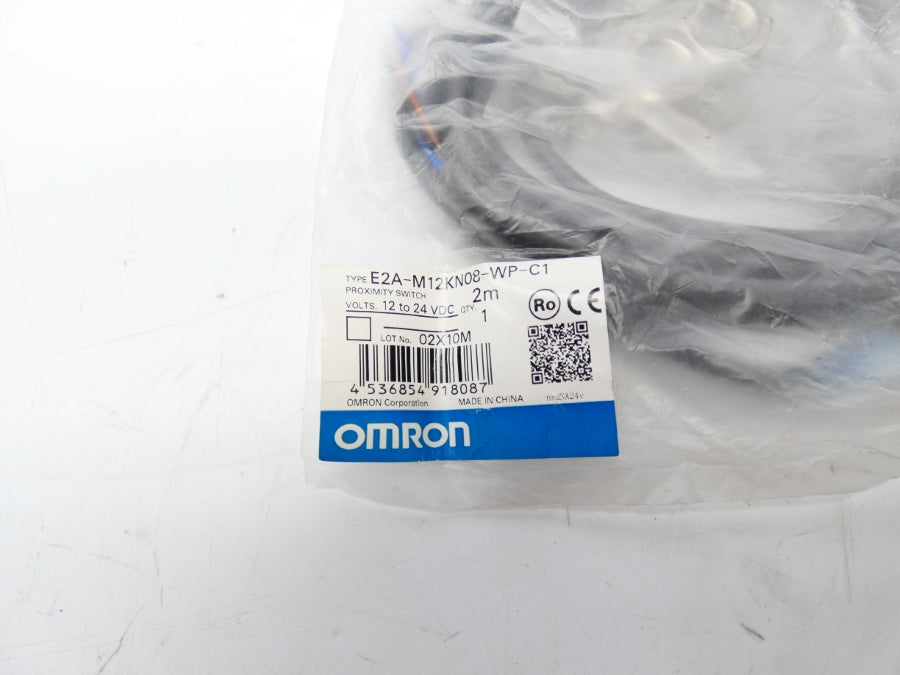 OMRON E2A-M12KN08-WP-C1 12-24VDC 2M NSMP