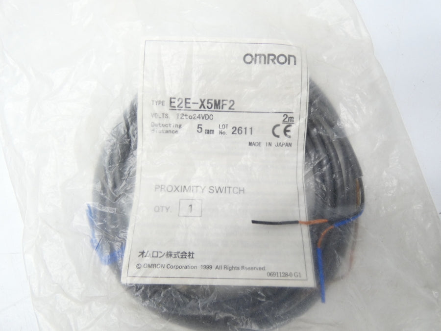 OMRON E2E-X5MF2 12-24VDC 2M NSMP