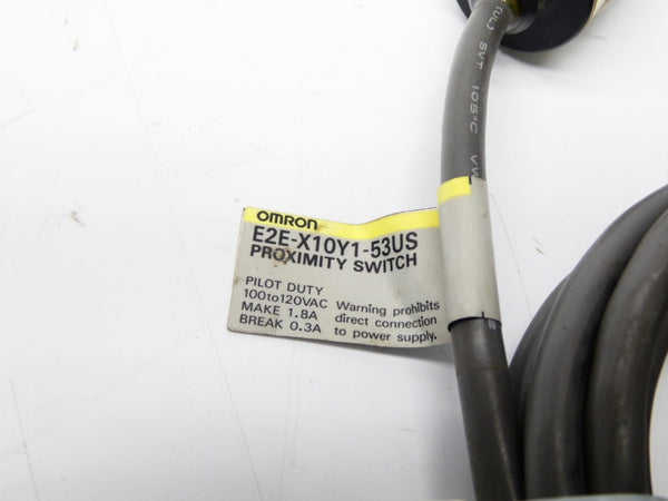 OMRON E2E-X10Y1-53US 100-120VAC 1.8A NSNP