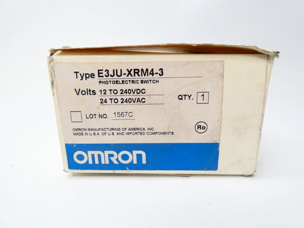 OMRON E3JU-XRM4-3 24-240VAC NSMP