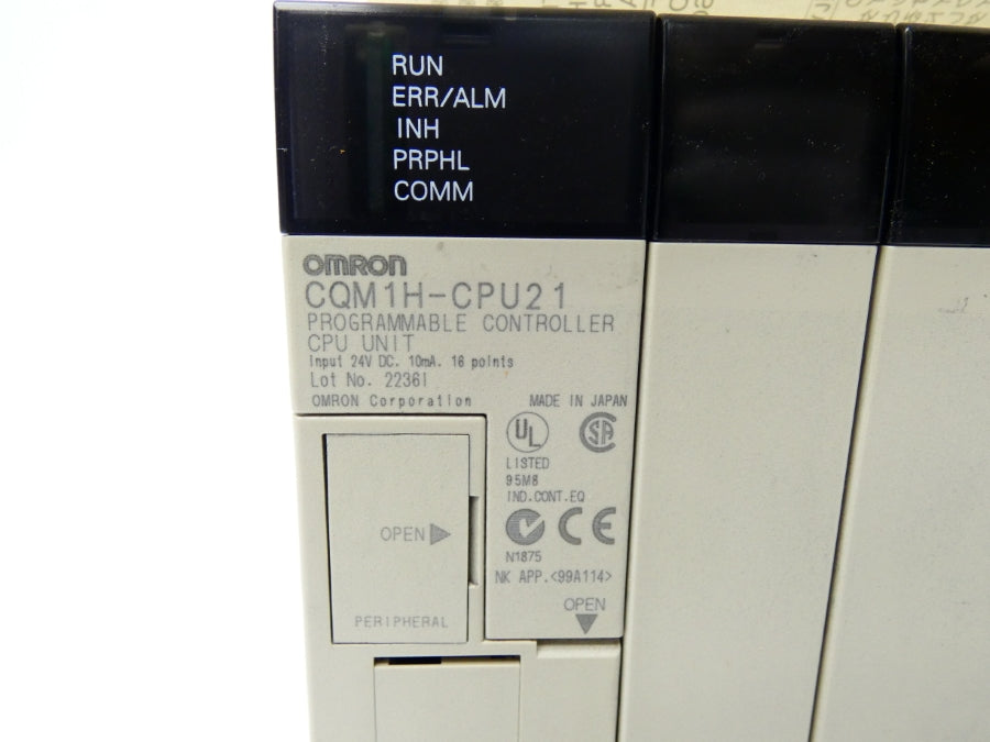 OMRON CQM1H-CPU21 24VDC NSNP