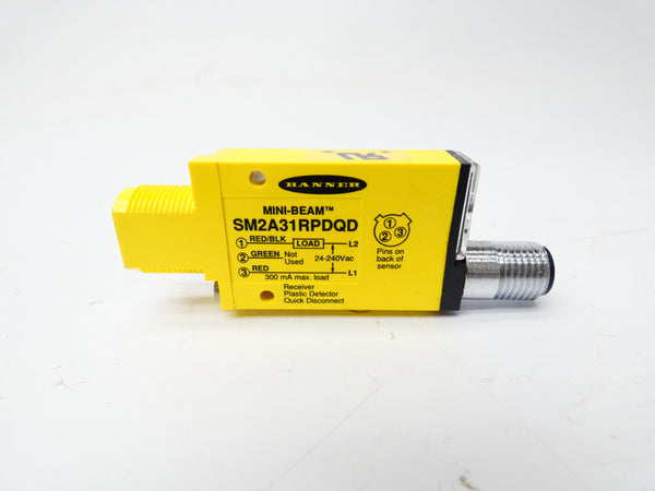 BANNER ENGINEERING SM2A31RPDQD 26968 24-240VAC NSMP