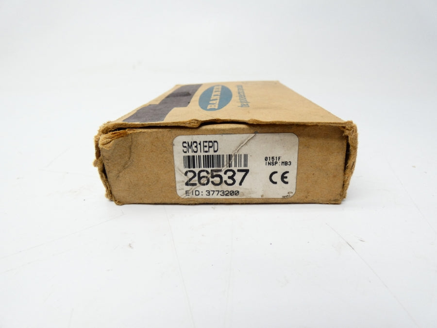 BANNER ENGINEERING SM31EPD 26537 10-30VDC NSMP