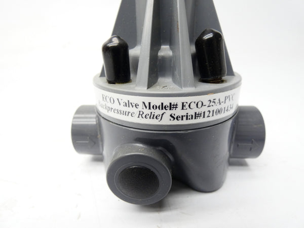 ECO VALVE ECO-25A-PVC 15-150PSI 1/4" NSMP