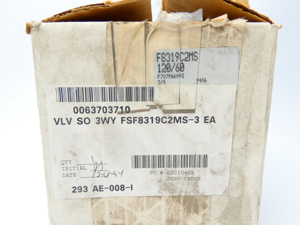 ASCO FSF8319C2MS-3 F8319C2MS 120V NSMP