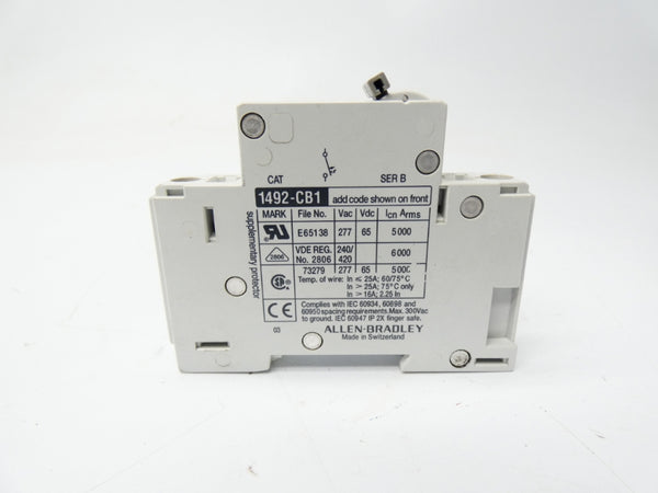 ALLEN BRADLEY 1492-CB1 SER. B 2A NSNP