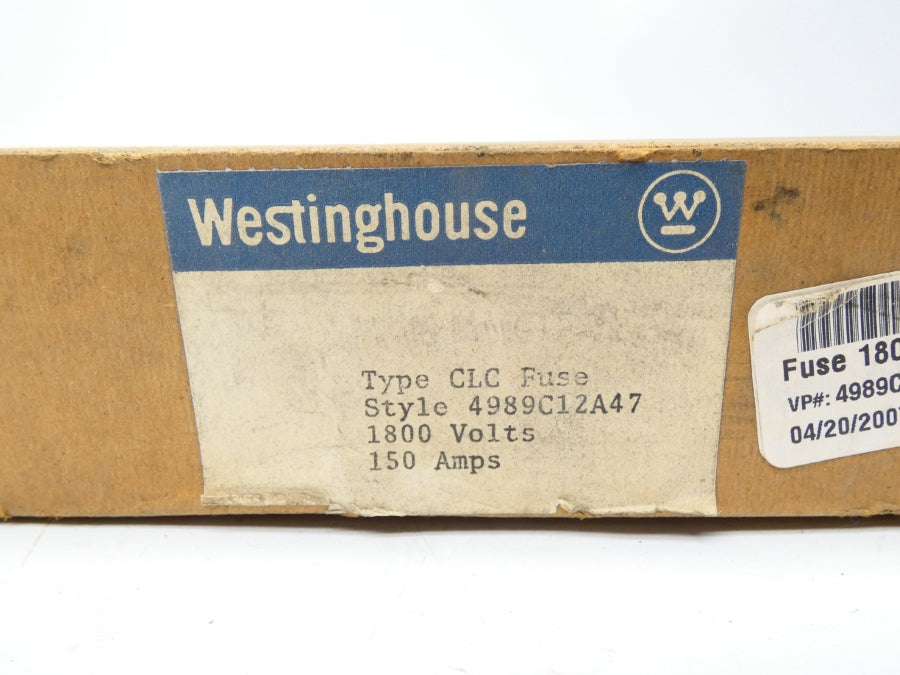 WESTINGHOUSE 4989C12A47 1800V 150A NSMP
