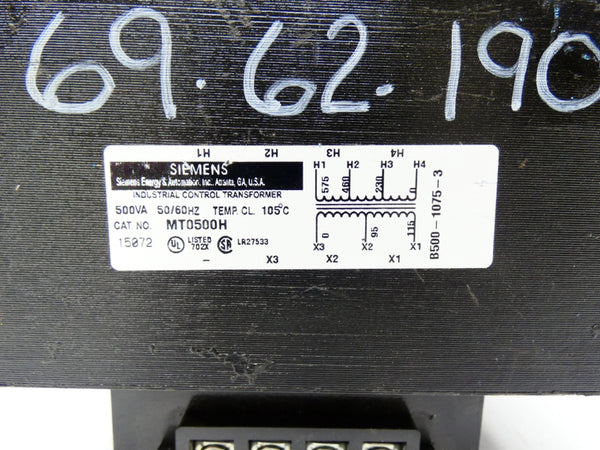 SIEMENS MT0500H 575V NSNP