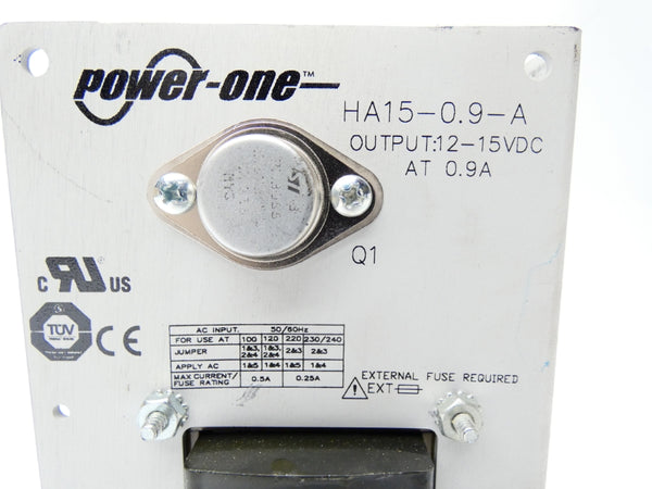 POWER-ONE HA15-0.9-A 240VAC 0.9A NSNP