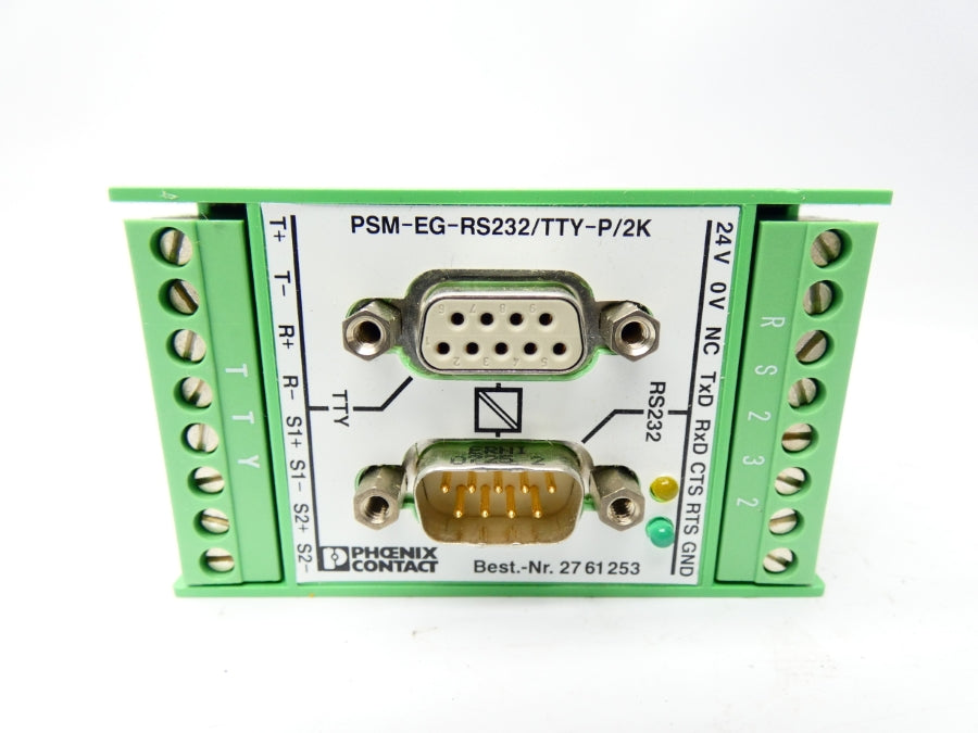PHOENIX CONTACT PSM-EG-RS232/TTY-P/2K 2761253 24V NSMP