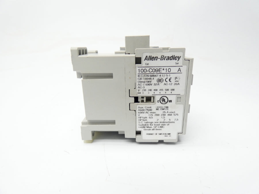 ALLEN BRADLEY 100-C09EJ10 SER. A 24VDC 32A UNMP