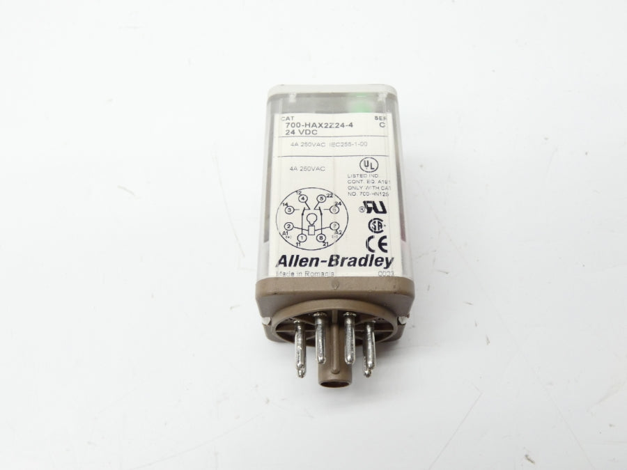 ALLEN BRADLEY 700-HAX2Z24-4 SER. C 24VDC 4A NSNP