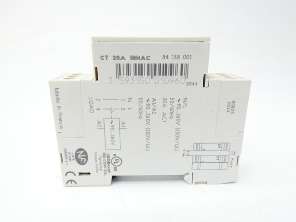 CROUZET CT20A 84138001 90-260V 20A UNMP